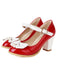 RETRO BOWKNOT HIGH HEELS SCHUHE