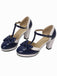 CHUNKY HEELS MARY JANE SCHUHE