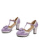 CHUNKY HEELS MARY JANE SCHUHE
