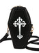 Halloween Latein Kreuzen Sarg Tasche