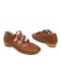 DREIREIHIGE FLACHE VINTAGE-SCHUHE