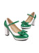 BOWKNOT CHUNKY HEELS MARY JANE SCHUHE