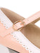 BOWKNOT CHUNKY HEELS MARY JANE SCHUHE
