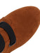 Retro Kurze plüschige solide warme Stiefel