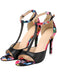 Retro 1950s Fisch Mund High Heels Schuhe