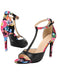 Retro 1950s Fisch Mund High Heels Schuhe