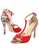 Retro 1950s Fisch Mund High Heels Schuhe