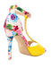 Retro 1950s Fisch Mund High Heels Schuhe