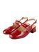 Vintage Solid Mary Janes Schuhe