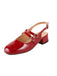 Vintage Solid Mary Janes Schuhe