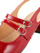 Vintage Solid Mary Janes Schuhe