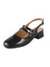Vintage Solid Mary Janes Schuhe