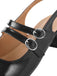Vintage Solid Mary Janes Schuhe