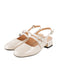 Vintage Solid Mary Janes Schuhe