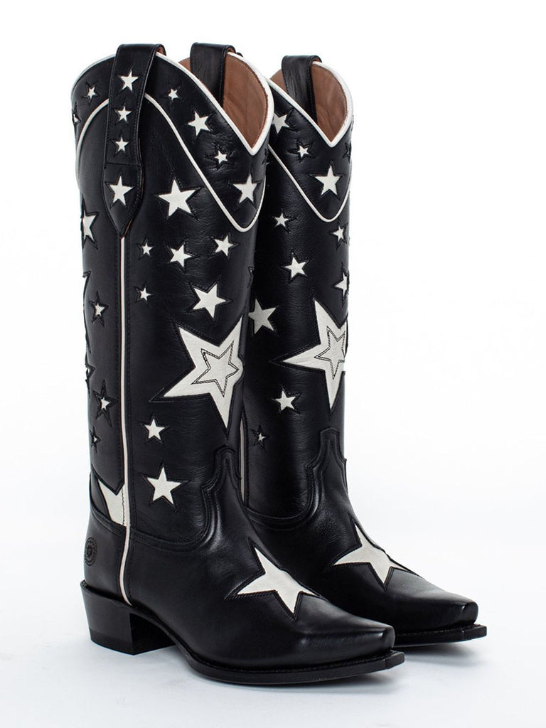 Römischer Stern Quadratwurzel Hoch Stiefel