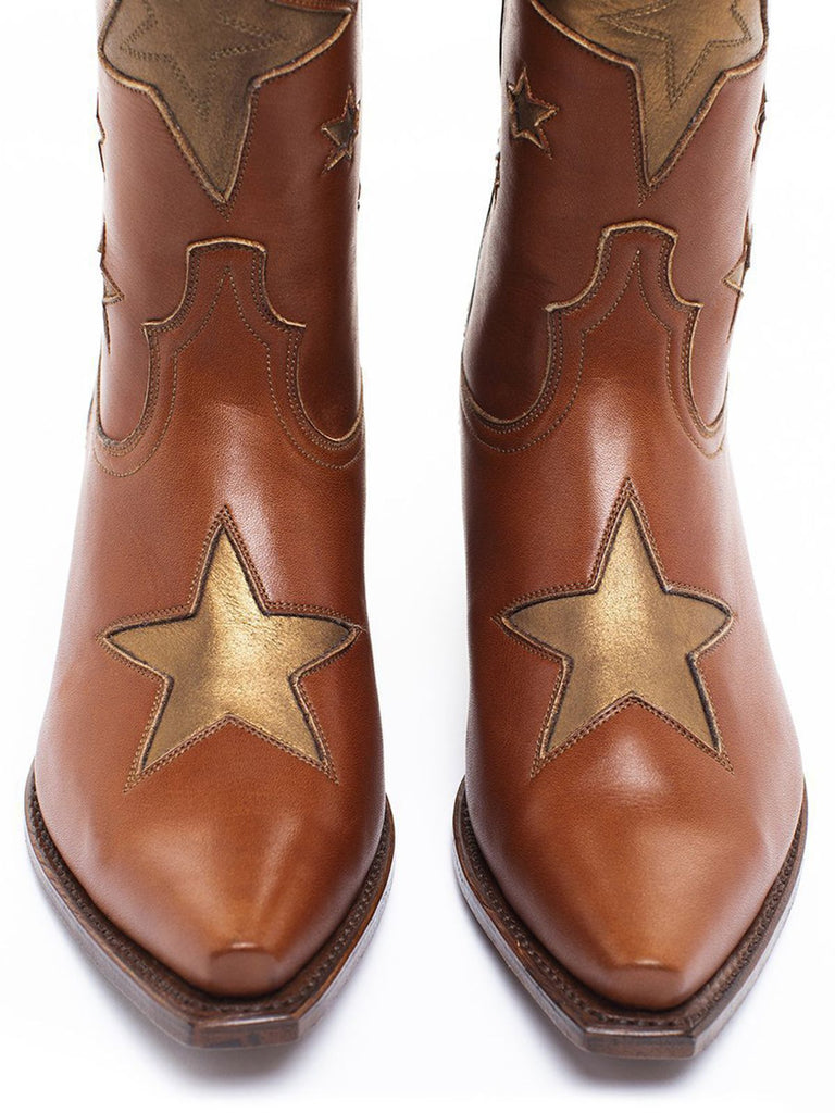 Römischer Stern Quadratwurzel Hoch Stiefel