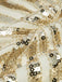1920ER PAILLETTEN ART DECO MAXIKLEID