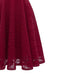 1950ER SPITZE BLUMEN SWING KLEID