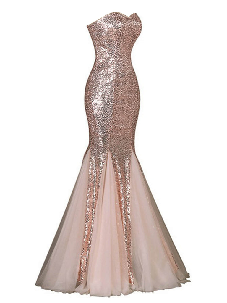 ELEGANT FISCHSCHWANZ DIAMENT HOCHZEIT ABENDKLEID