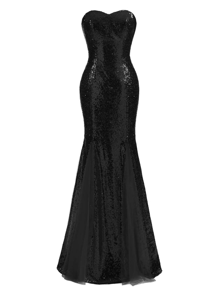 ELEGANT FISCHSCHWANZ DIAMENT HOCHZEIT ABENDKLEID