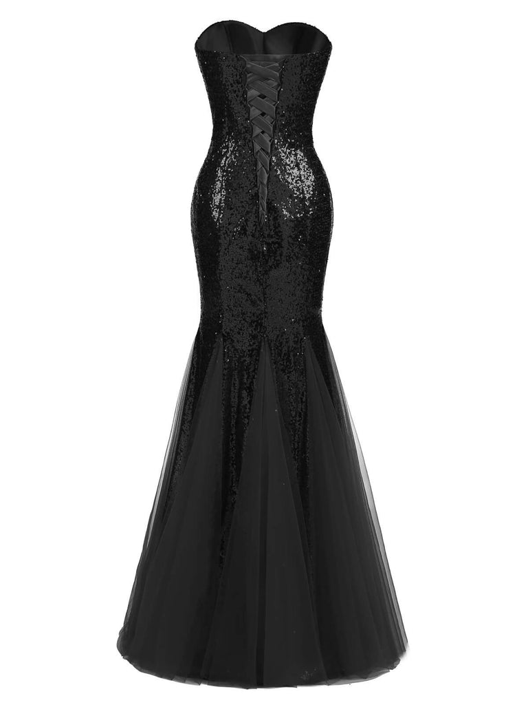 ELEGANT FISCHSCHWANZ DIAMENT HOCHZEIT ABENDKLEID