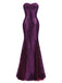 ELEGANT FISCHSCHWANZ DIAMENT HOCHZEIT ABENDKLEID