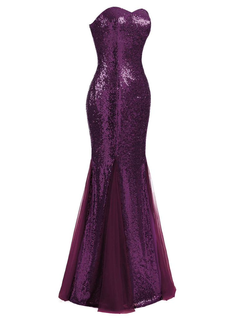 ELEGANT FISCHSCHWANZ DIAMENT HOCHZEIT ABENDKLEID