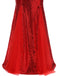 ELEGANT FISCHSCHWANZ DIAMENT HOCHZEIT ABENDKLEID