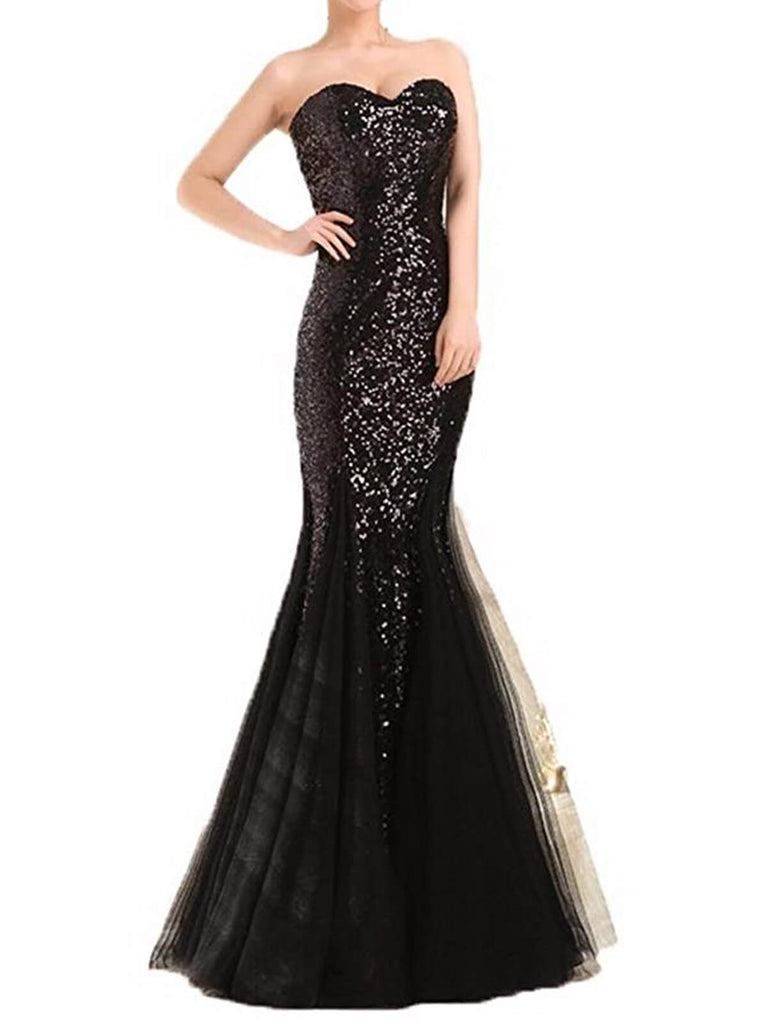 ELEGANT FISCHSCHWANZ DIAMENT HOCHZEIT ABENDKLEID
