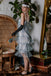 GRAU 1920ER FRINGE GROßE GATSBY KLEID MIT GÜRTEL