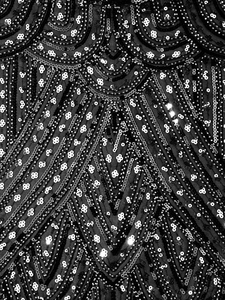 HELLGRAU 1920ER PAILLETTEN FRANSEN FLAPPER KLEID