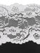 1950ER SCHULTERFREI SPITZE HALBE ÄRMEL KLEID