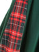 1950ER PLAID BOW PATCHWORK SWING KLEID