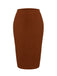 2PCS VINTAGE LANGE ÄRMEL PENCIL KLEID