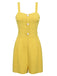 GELB 1950ER SPAGHETTI ROMPER