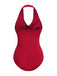 ROTER EINTEILIGER VINTAGE BODY