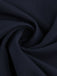 MARINEBLAUES SWING-KLEID MIT EINFARBIGEM GÜRTEL