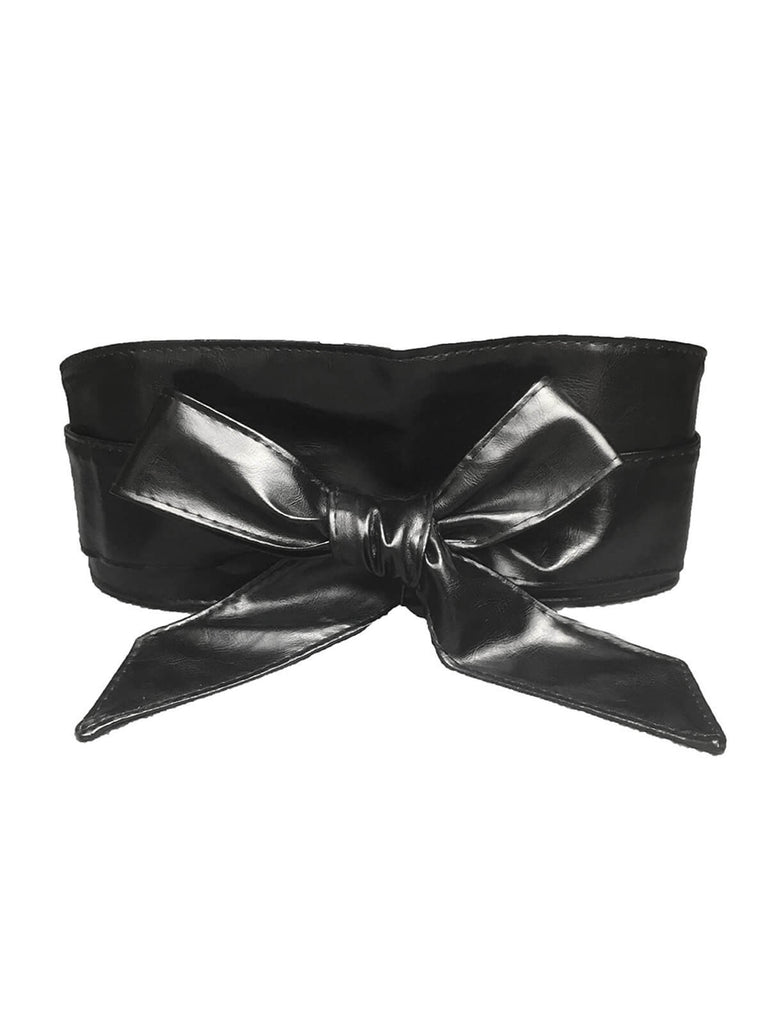 1950ER LACE UP BOW GÜRTEL BREITE ABNEHMEN TAILLEN BAND