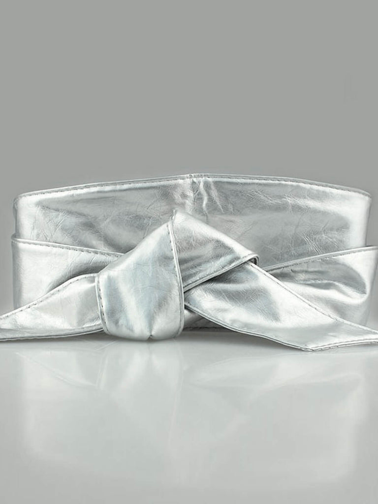 1950ER LACE UP BOW GÜRTEL BREITE ABNEHMEN TAILLEN BAND