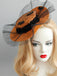 ORANGE RETRO HALLOWEEN SPITZEN FLEDERMUTTER