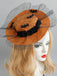 ORANGE RETRO HALLOWEEN SPITZEN FLEDERMUTTER