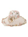 Vintage Rose faltbarer Sonnenhut