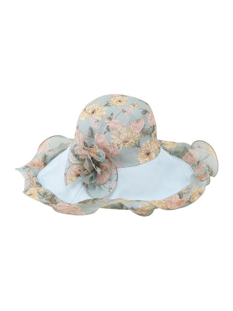 Vintage Rose faltbarer Sonnenhut