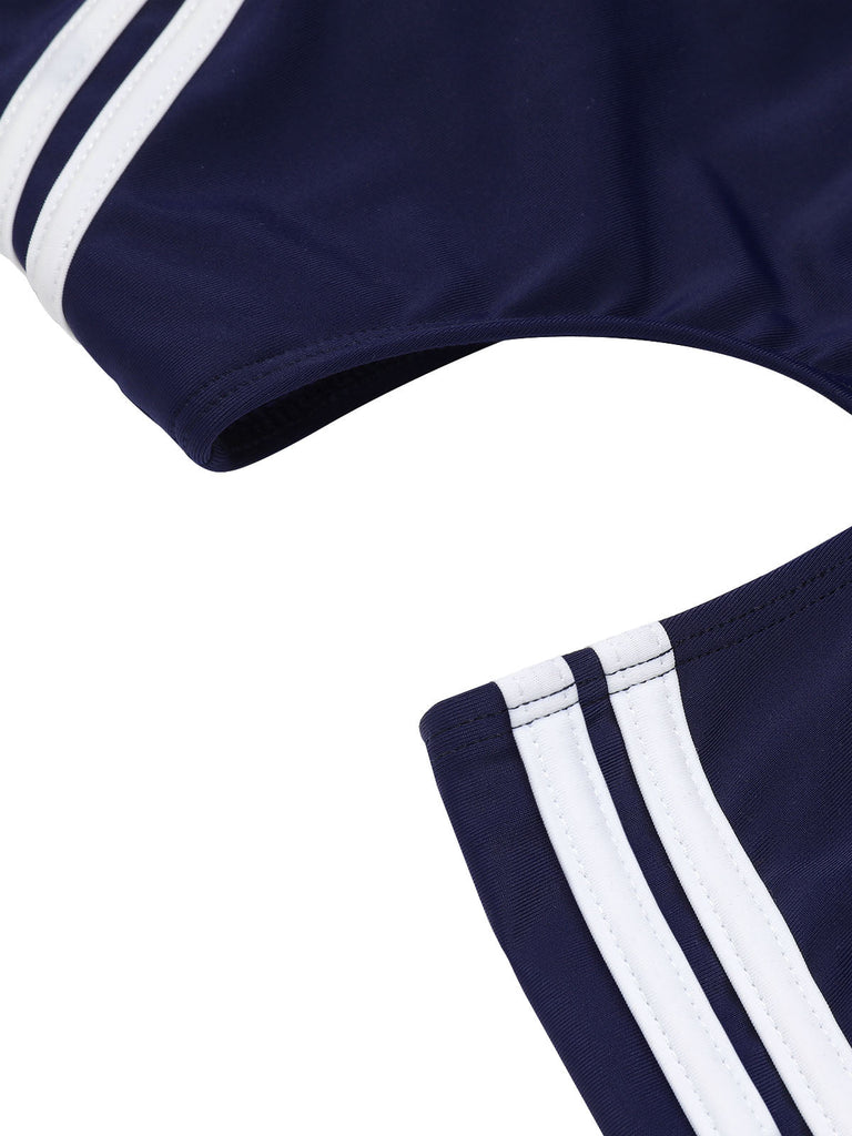 MARINEBLAUER HALFTER EINTEILER BADEANZUG