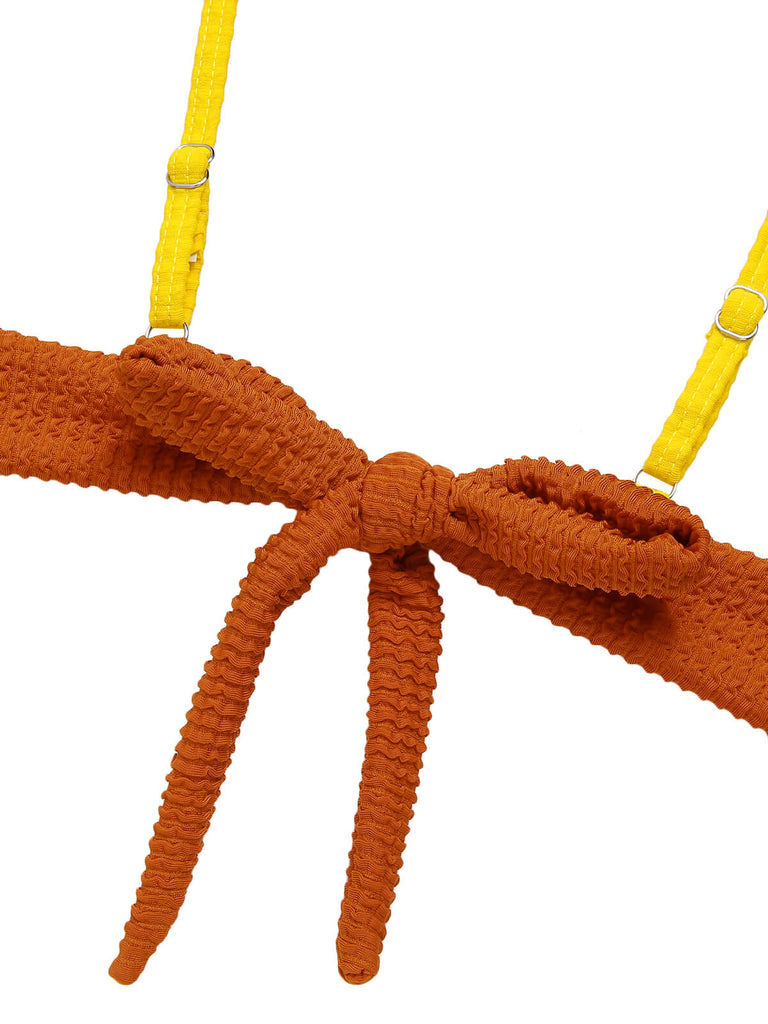 1940er Rückenträgern Gestrickter Bikini