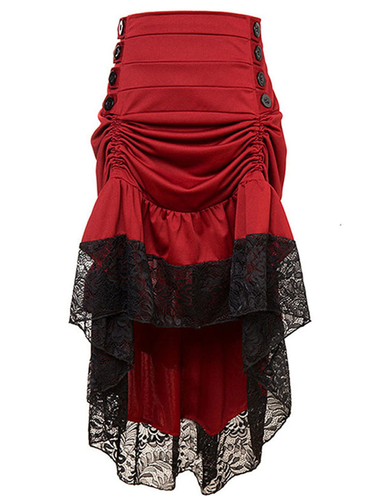 RÜSCHEN SPITZE BLUME GOTHIC STEAMPUNK ROCK HALLOWEEN
