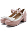 VINTAGE BOW  HOHE ABSATZ SANDALEN
