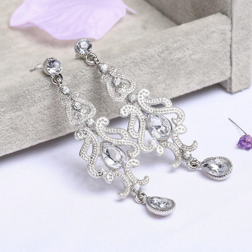 SILBER 1920ER OHRRINGE